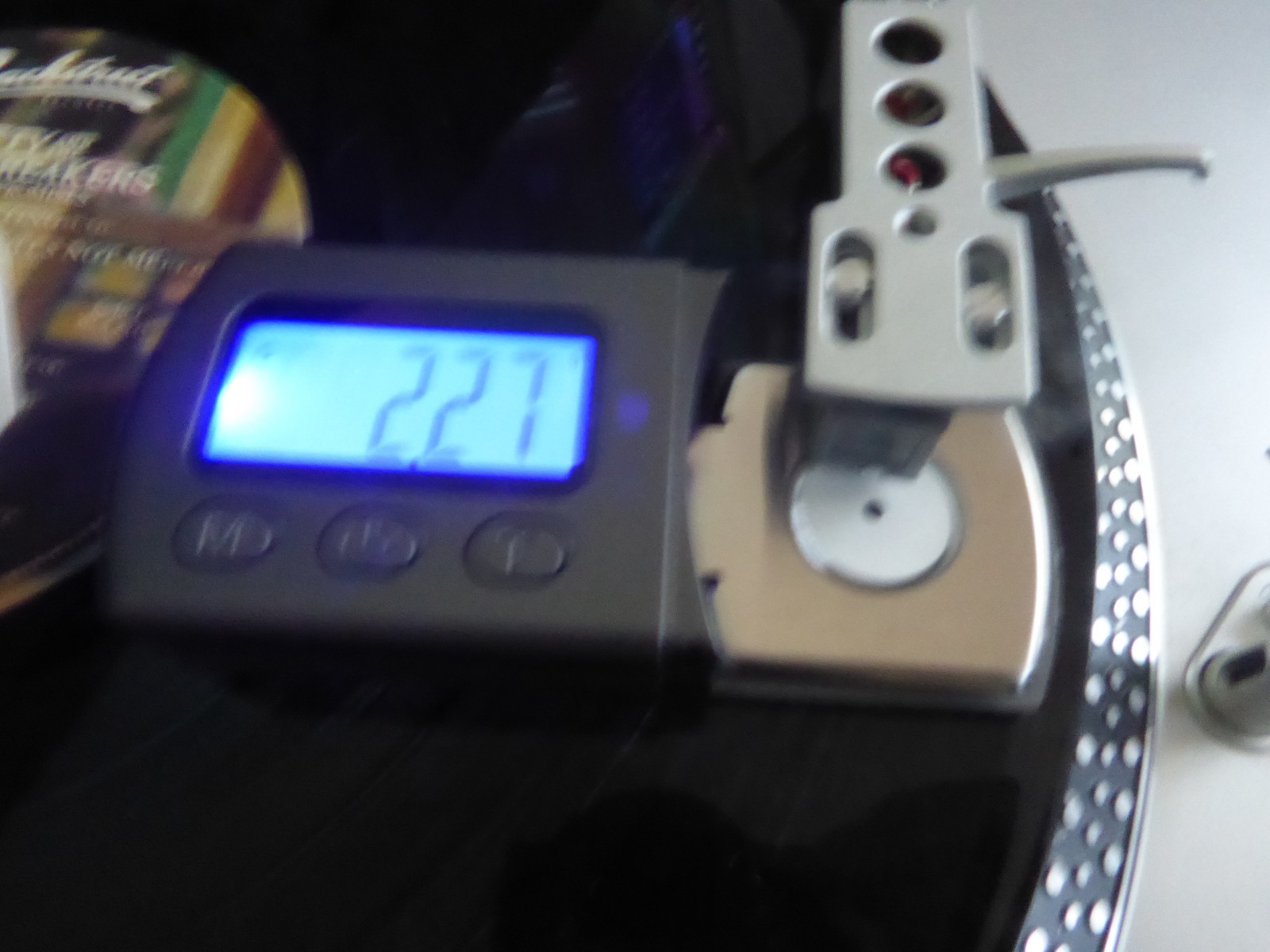 Turntable Stylus Force Scale Gauge + Protractor + Azimuth /VTA block + Level Kit