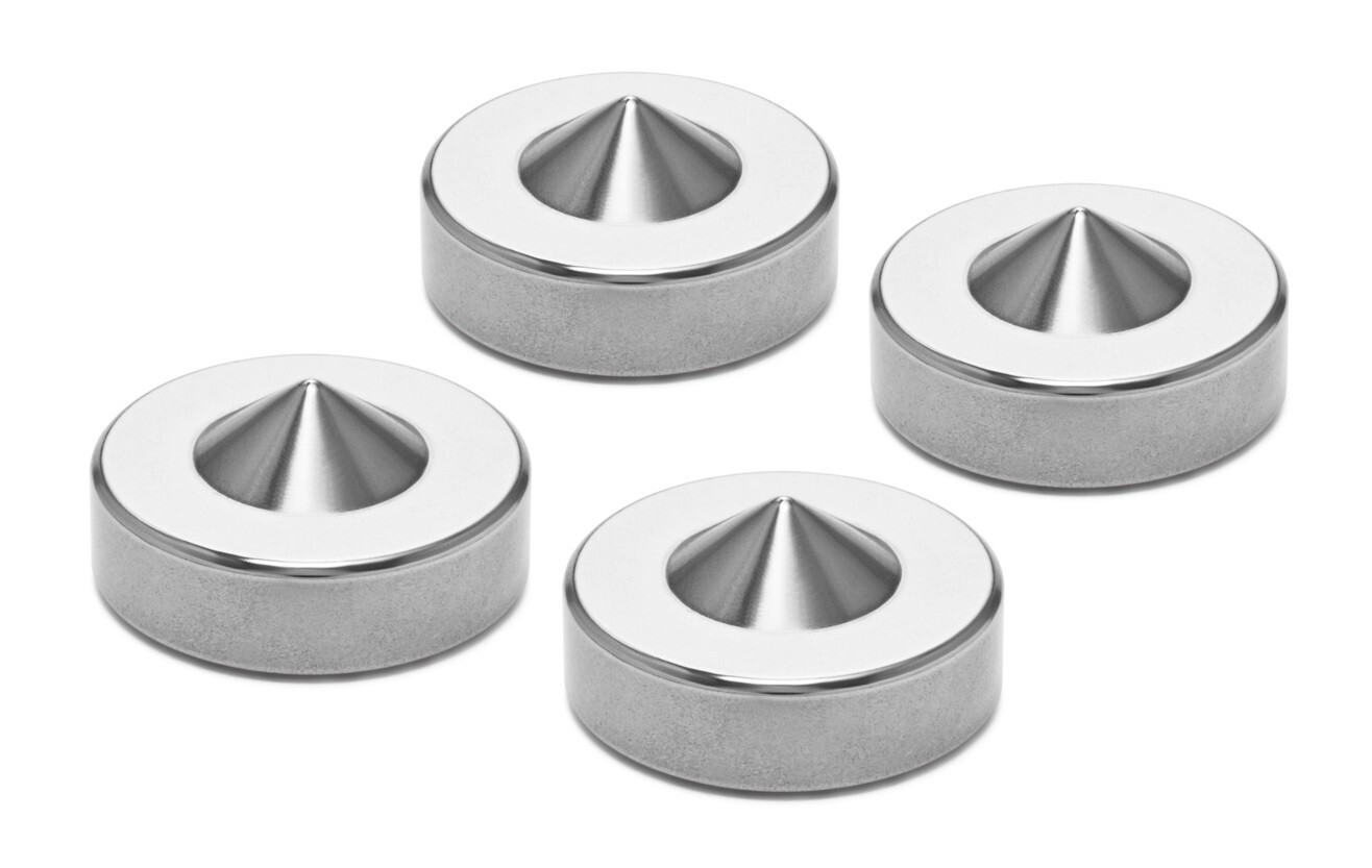 OYAIDE AUDIO INSULATOR SPIKE STAINLESS 4 PCS SET (φ20mm / H 9.9mm) INS-US