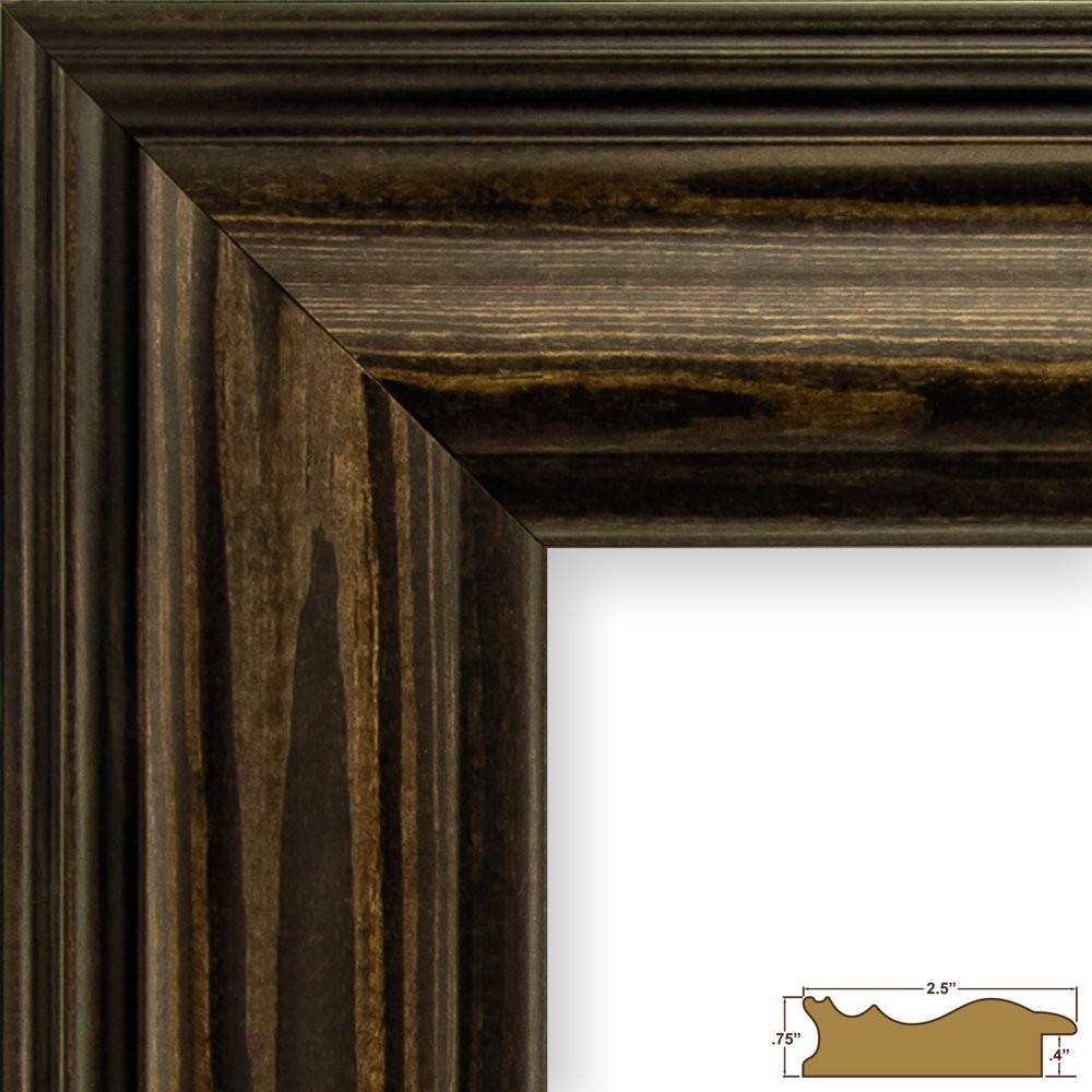 Craig Frames Potomac, 8.5 x 11 Inch American x 11, 80826200 Dark Walnut