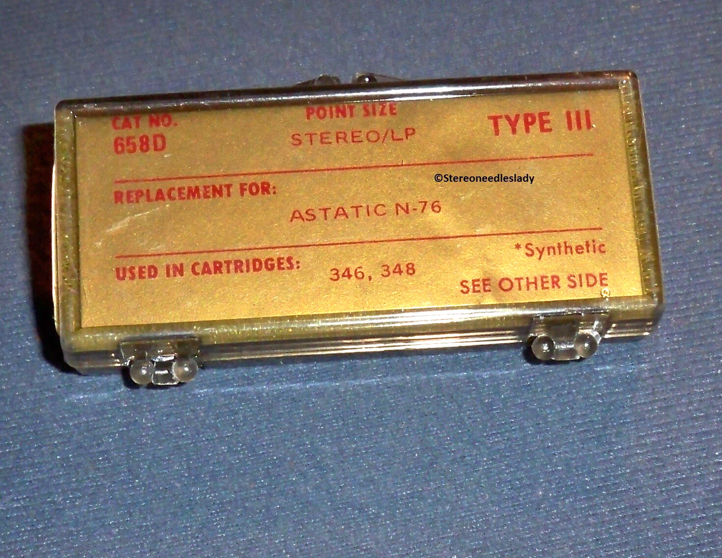 CHILDS RECORD PLAYER NEEDLE Recoton for 166-D7 for CONCERT HALL 102 211 214