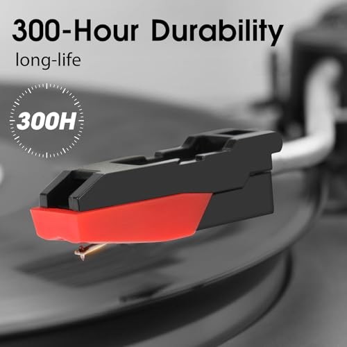 Record Player Cartridge with Stylus Replacement Set – Universal Turntable Needle
