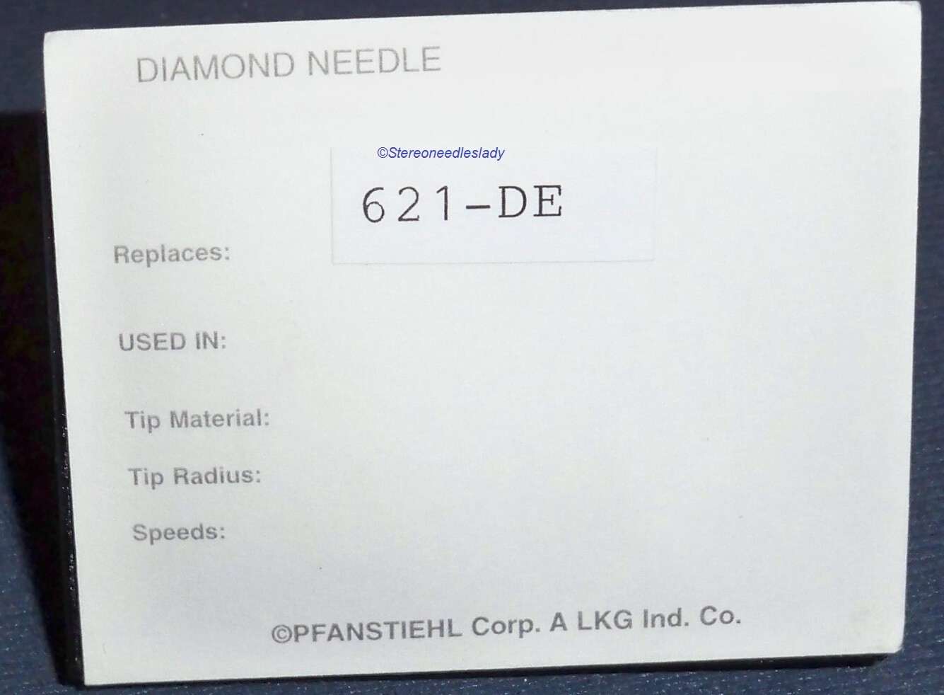 621-DE STYLUS NEEDLE for Victor, Sony ND-113P ND121P VM-9P N-05D AT-6 JVC SS-16