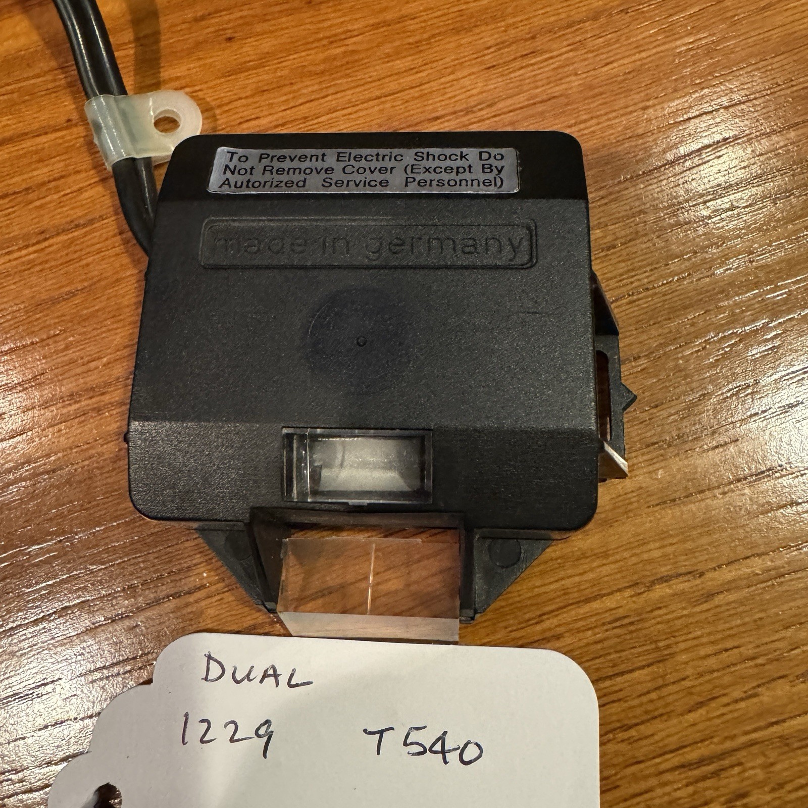 DUAL 1229 ORIGINAL STROBE LIGHT ASSEMBY – VERY GOOD CONDITION