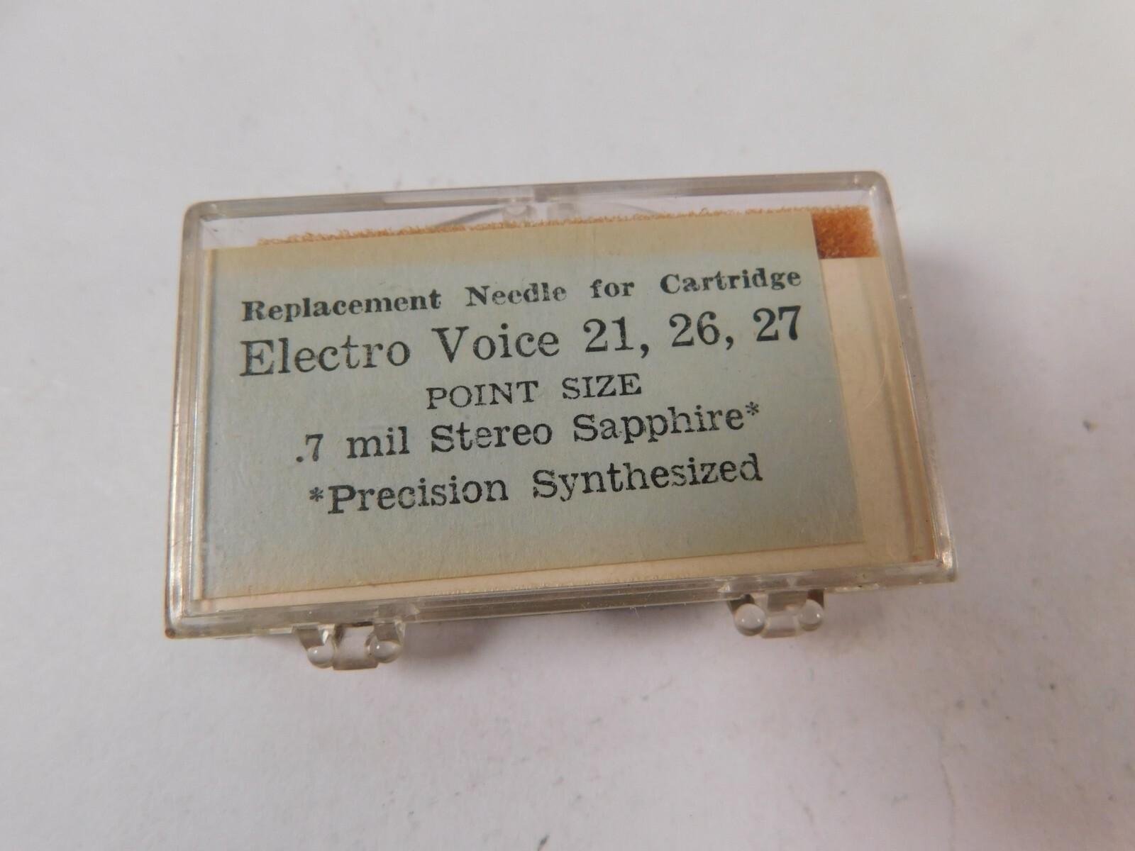 Vtg NOS Pageant Phonograph Record Needle EV 73-S For Electro-Voice 21 26 27