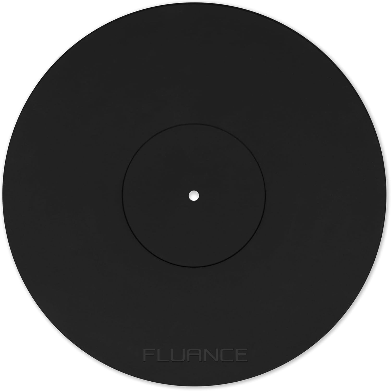 Fluance Turntable Platter Mat (Rubber Black) – Durable Rubber (PFHTRP)