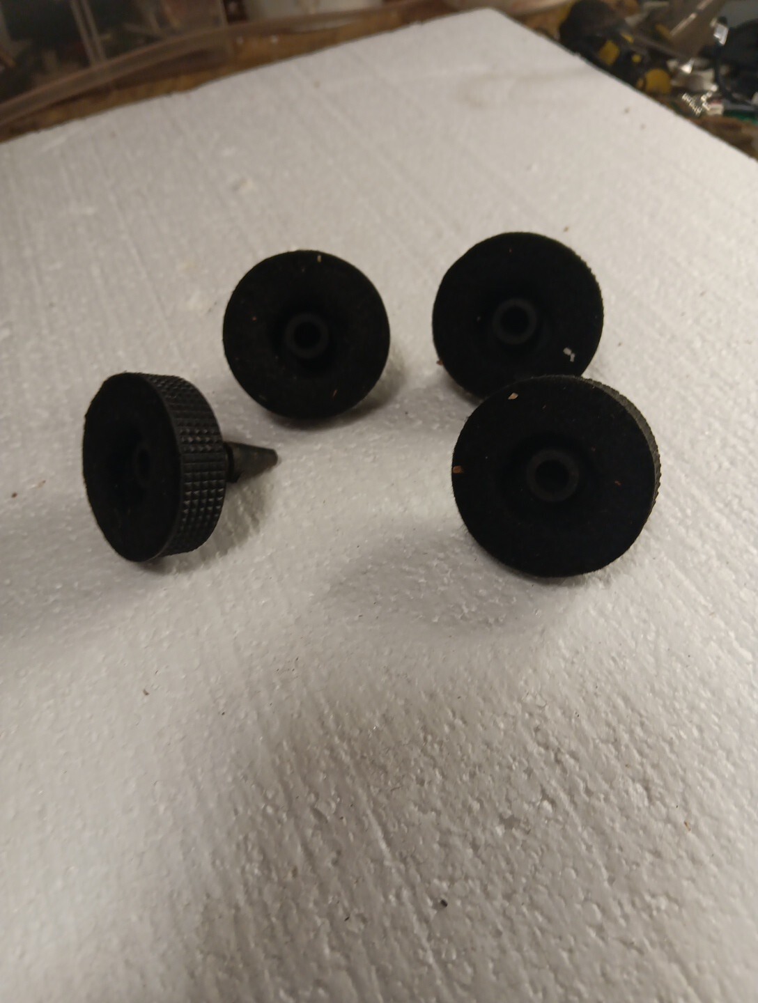 Technics SL-B2 Turntable Original OEM Parts, 4 BASE FEET