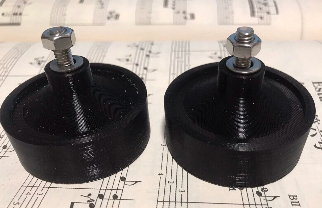 4 Pieces Turntable Feet Replacement Part for Technics SL-1200 Turntable