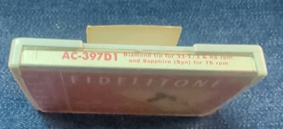 Fidelitone Stereo Diamond Needle AC397D1