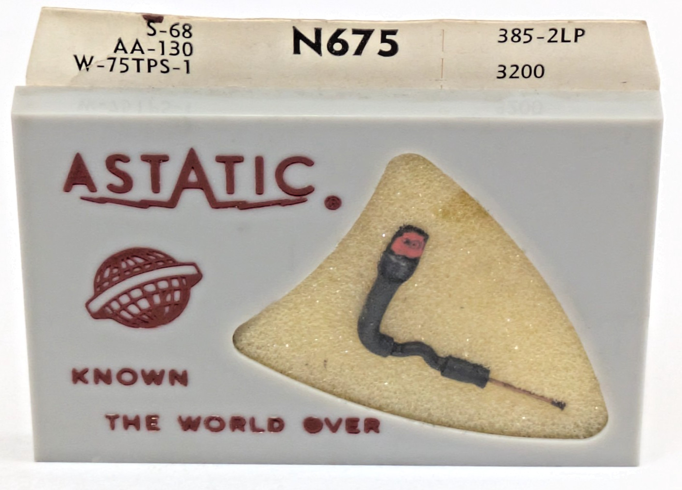 Astatic N675 Needle Record Player Stylus Sonotone S-68 AA-130 W-75TPS-1 385-2LP