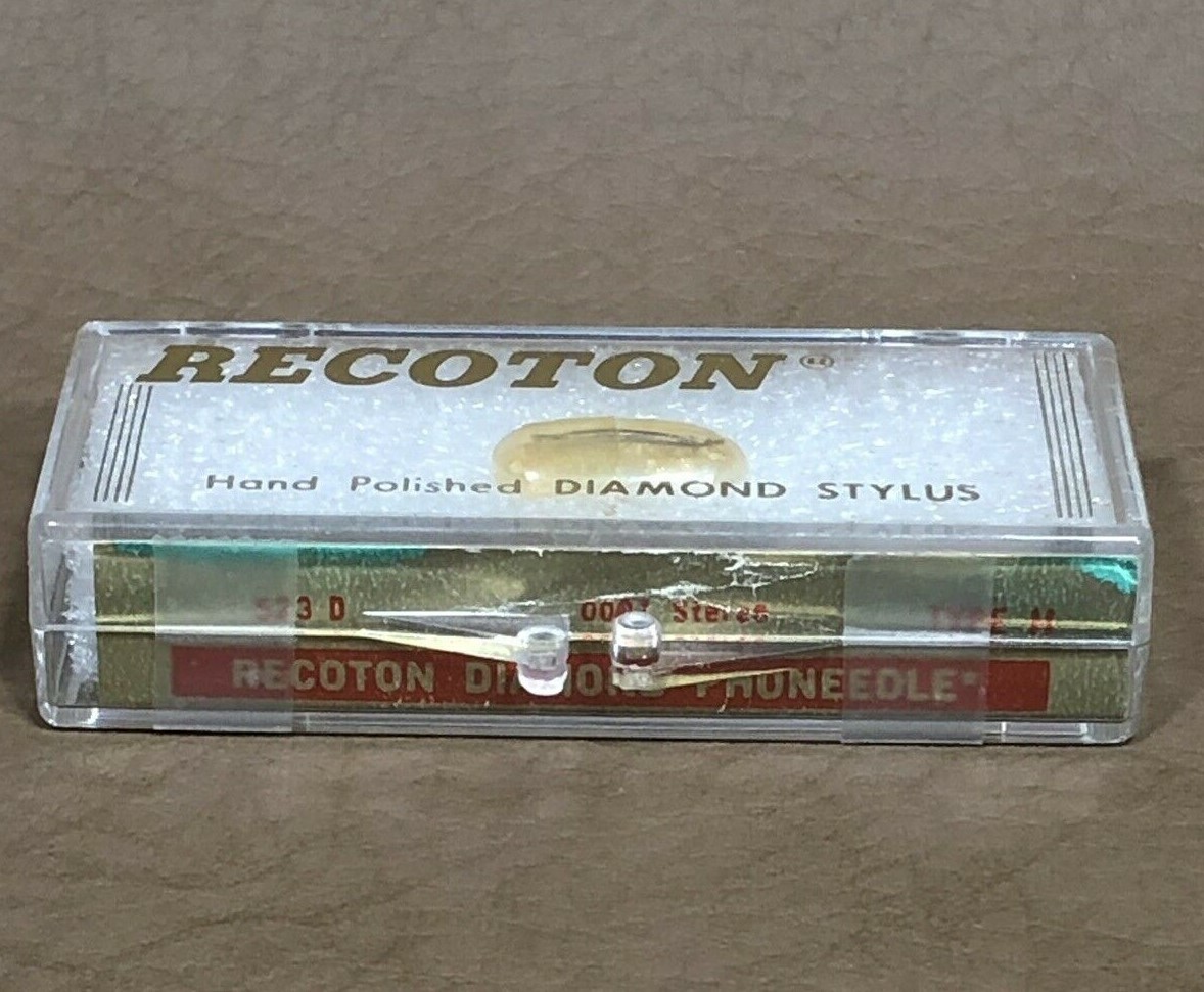Recoton 523D Hand Polished Diamond Stylus Record Player Needle Type-II