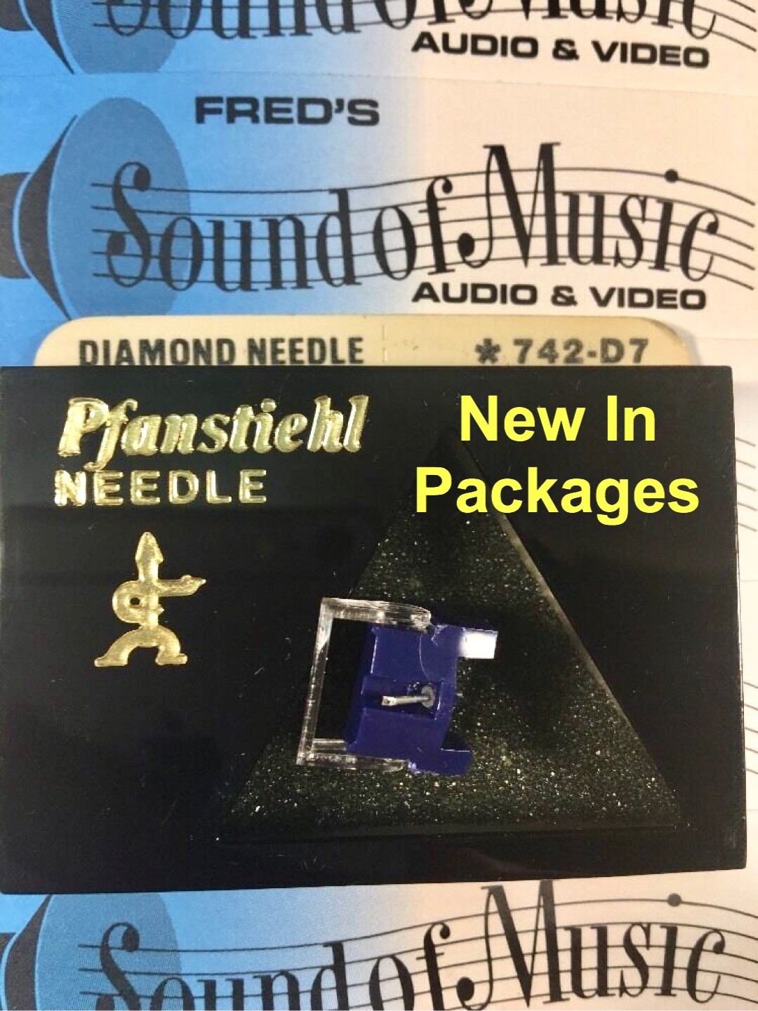 NEW Pfanstiehl 742-D7 Diamond Needle Stylus 742d7 aiwa an30 px 30 V300 px30 an
