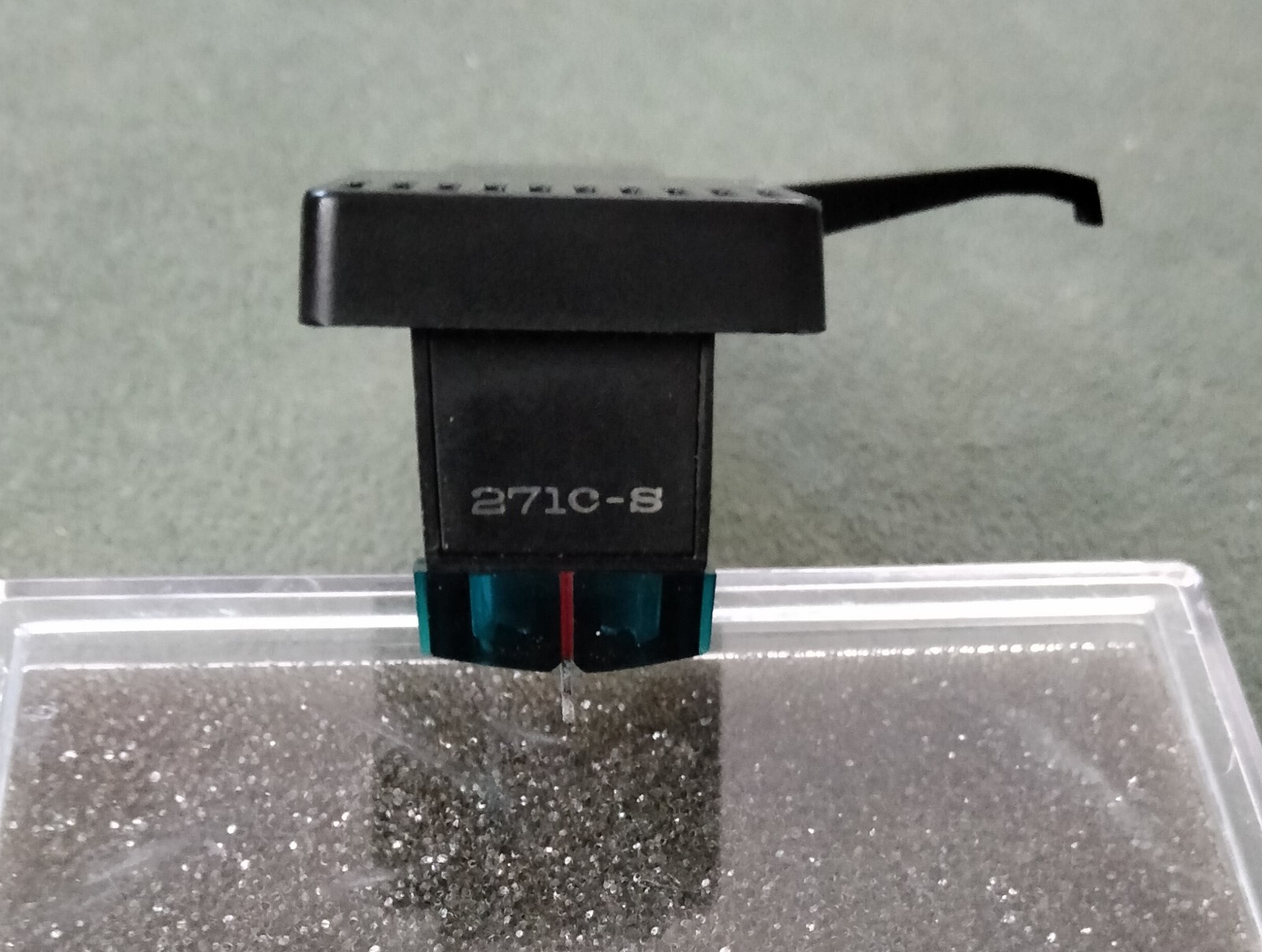 Testina Technics headshell 271C-S con puntina ellittica compatibile