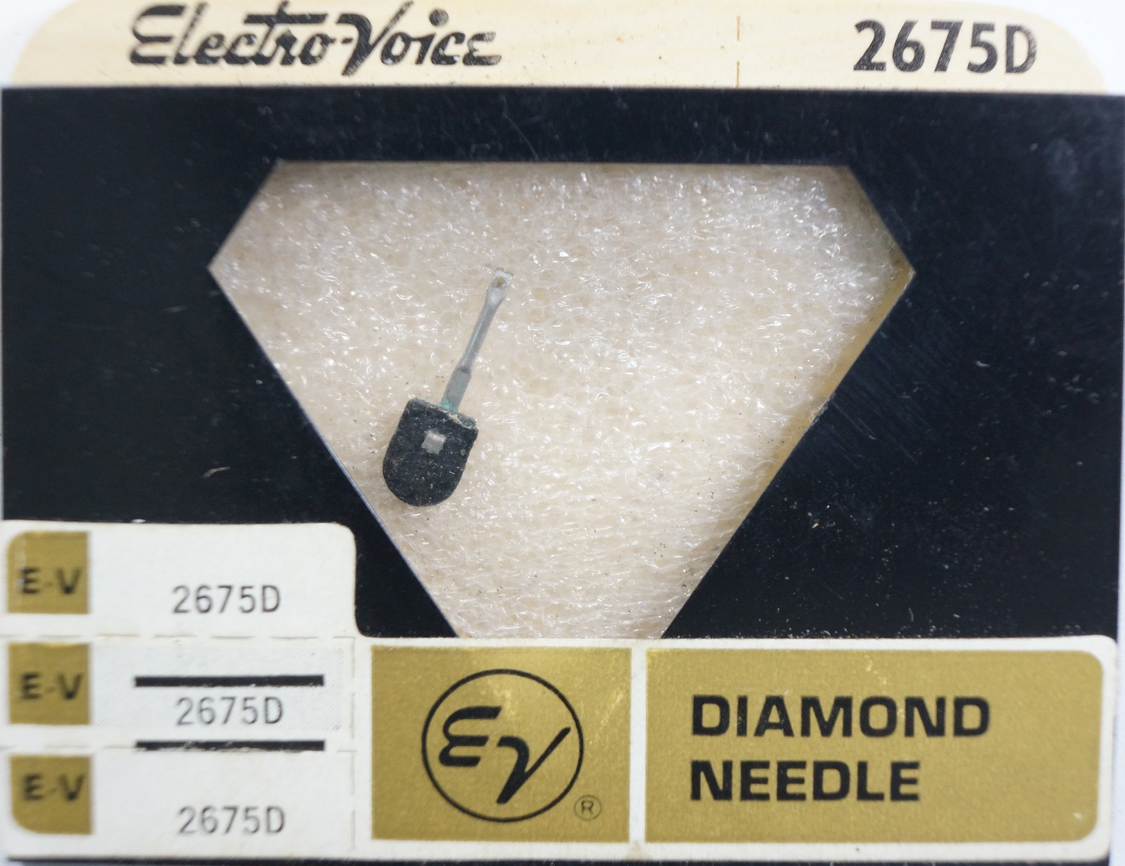 NOS Electro Voice EV 2675D Needle for Euphonics 180 Magnavox 560725 Jensen J-47X