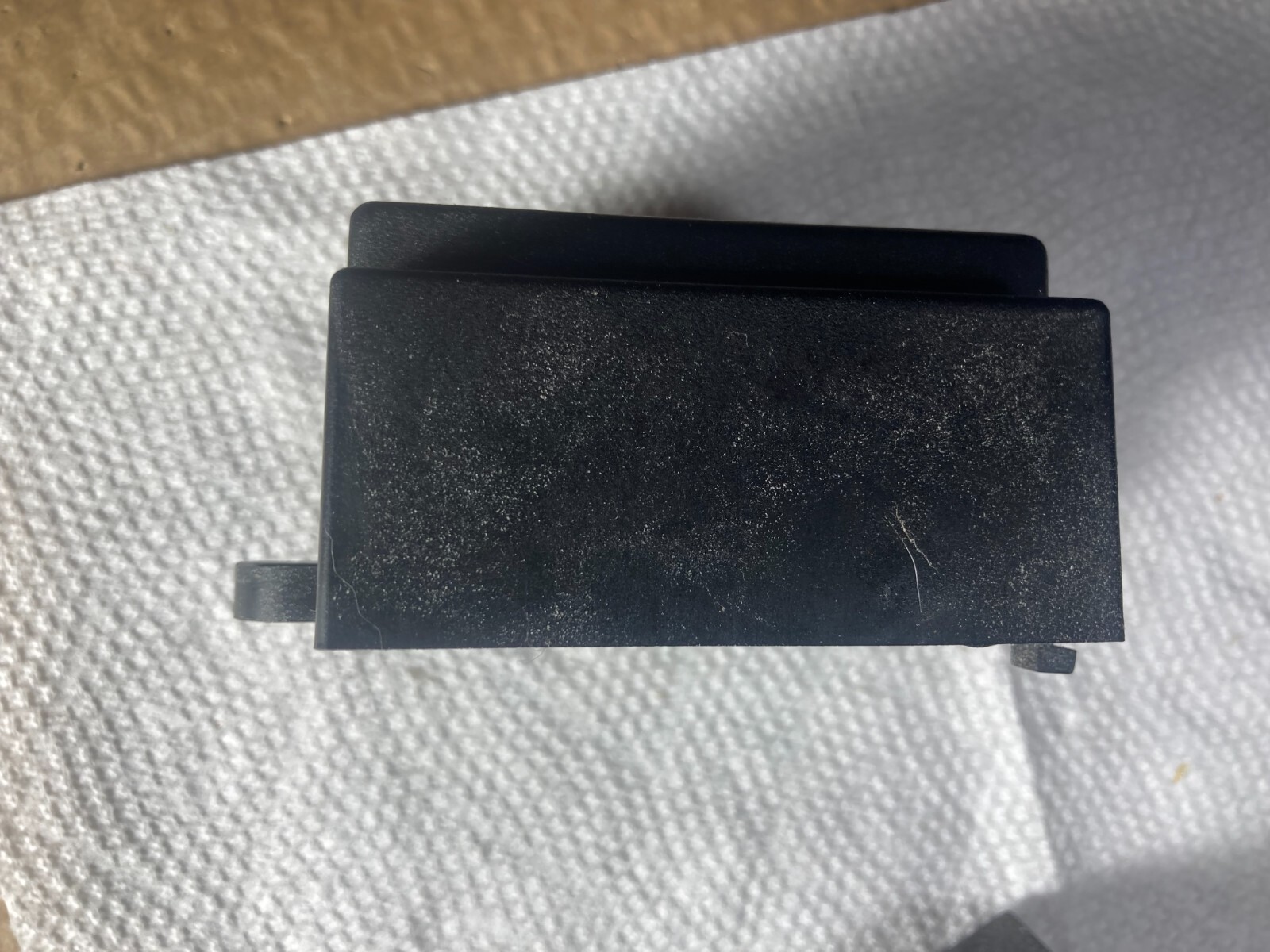 THORENS TD-126 ELECTRONIC PHONOGRAPH PLASTIC COVER FOR FUSE BOARD OR TRANSFORMER
