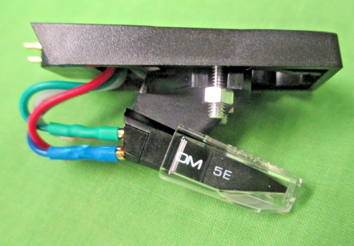 NEW GENUINE ORTOFON OM 5E WITH ELLIPT STYLUS ON DUAL TURNTABLE TYPE SLED