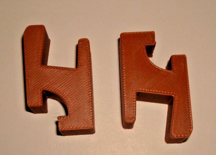 Hinge set for UA Dual Turntable Dust Cover United Audio / IMPRO redesigned