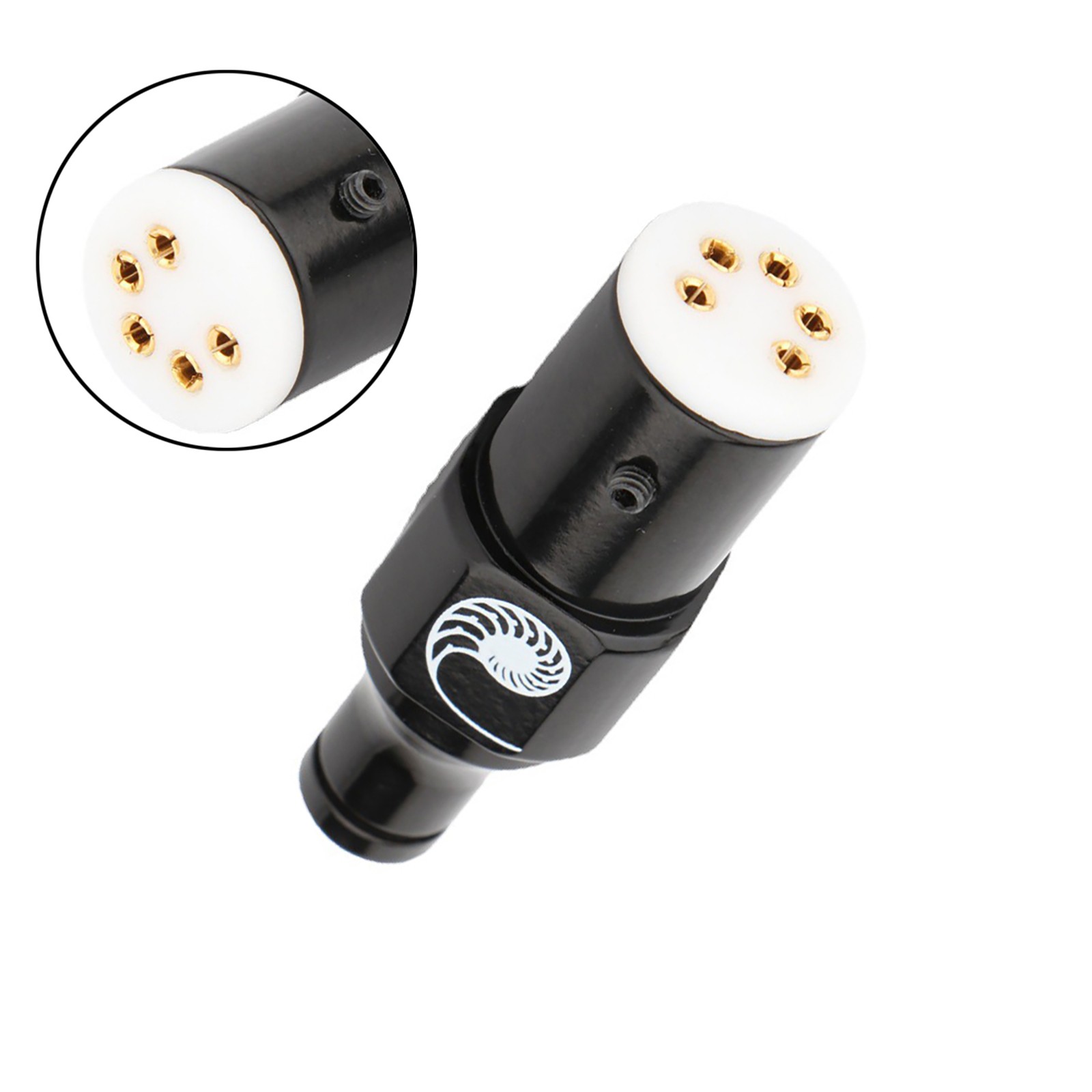 Turntable 5 Pin DIN Female Plug Tonearm Connector Adapter LP Female Jack Part