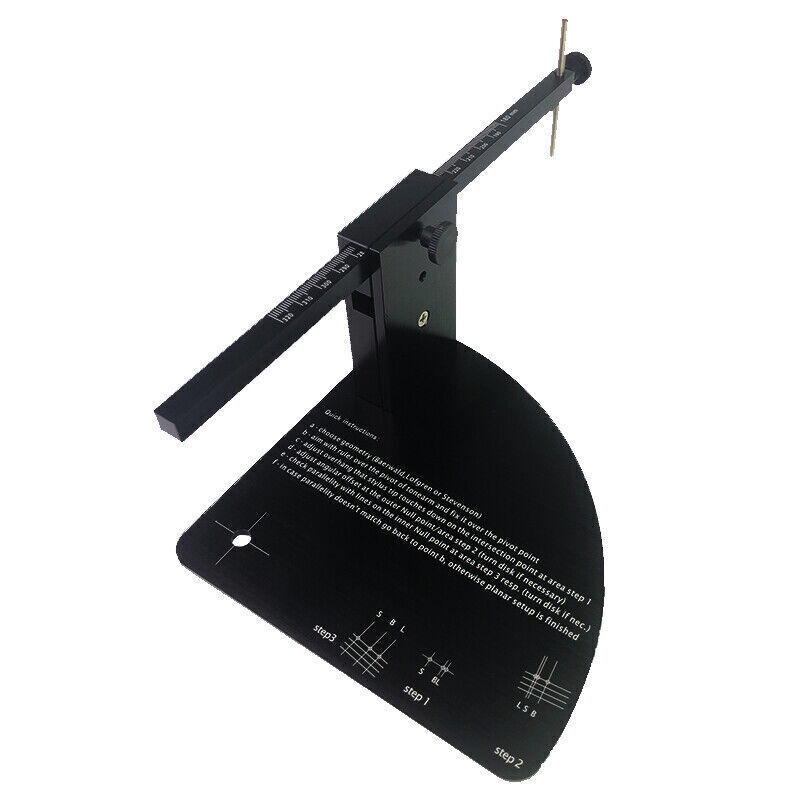 Vinyl LP Turntable Alignment Protractor For Phono Record Cartridge Stylus NEWol1