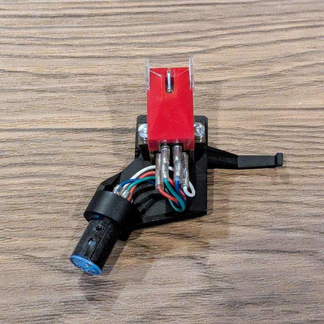 DENON DL 80 MC Cartridge Headshell Tested for sound output
