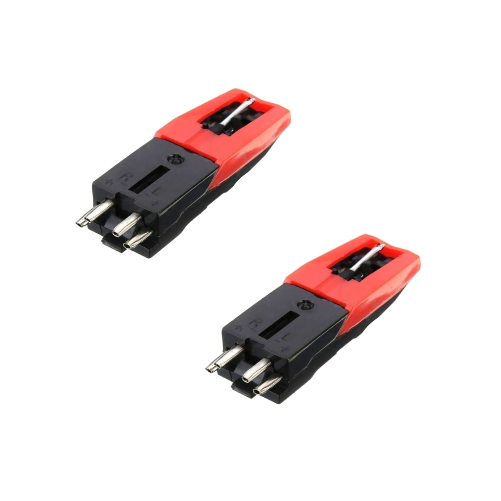 1/2Pcs Turntable Phono Ceramic Cartridge W/ Stylus Needle For LP Record Player v
