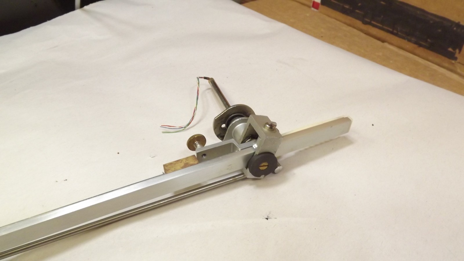 gerrard zero 100 turntable part Tonearm w/ Headshell