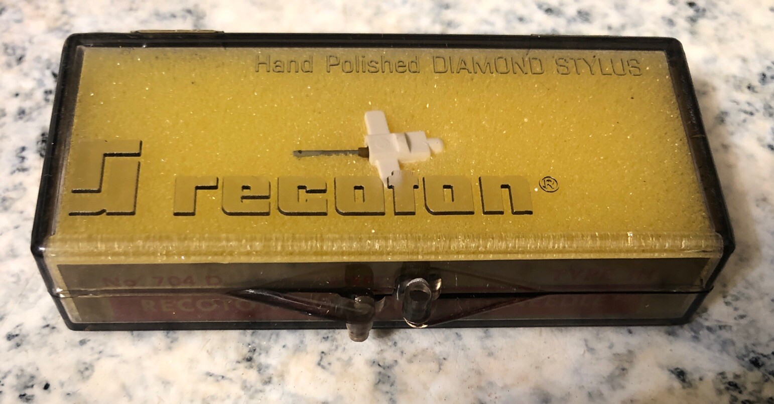 RECOTON 704D Type 3 Hand Polished Diamond Stylus NOS Vintage Replacement Needle