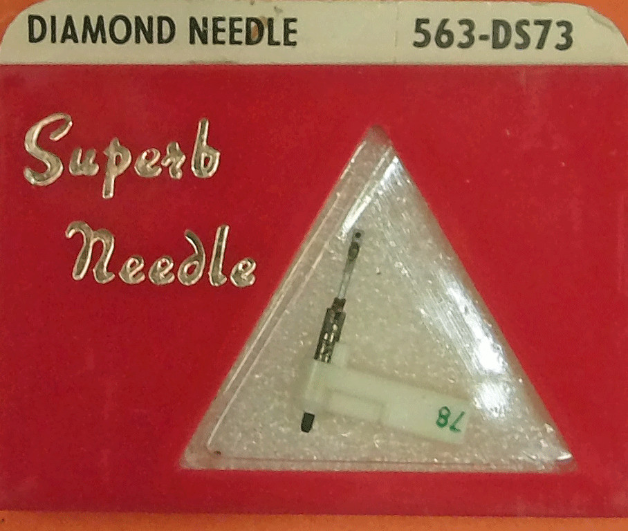 Turntable Needle 563-DS73 for Perpetuum Ebner PE-188 2153D N590-sd EV 2558DS