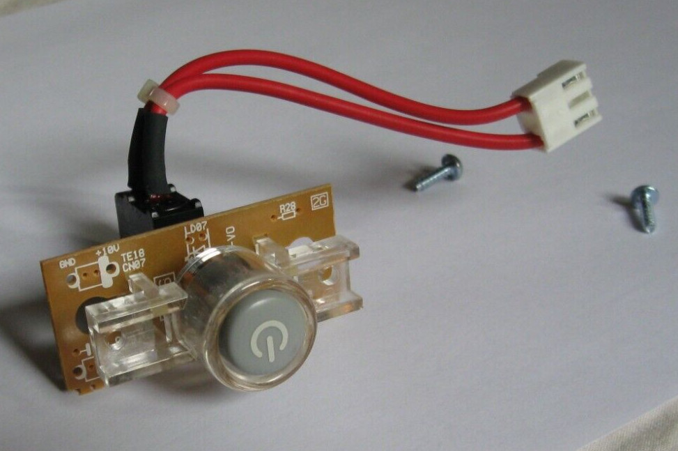 NUMARK ION iTTUSB Turntable Part POWER On / Off SWITCH BUTTON