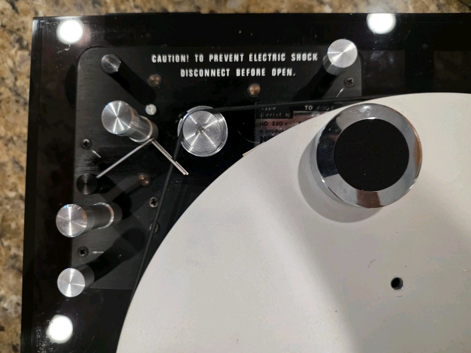 Audio Linear TD -4001 Precision Belt Drive Turntable ( Transcriptors- Style)