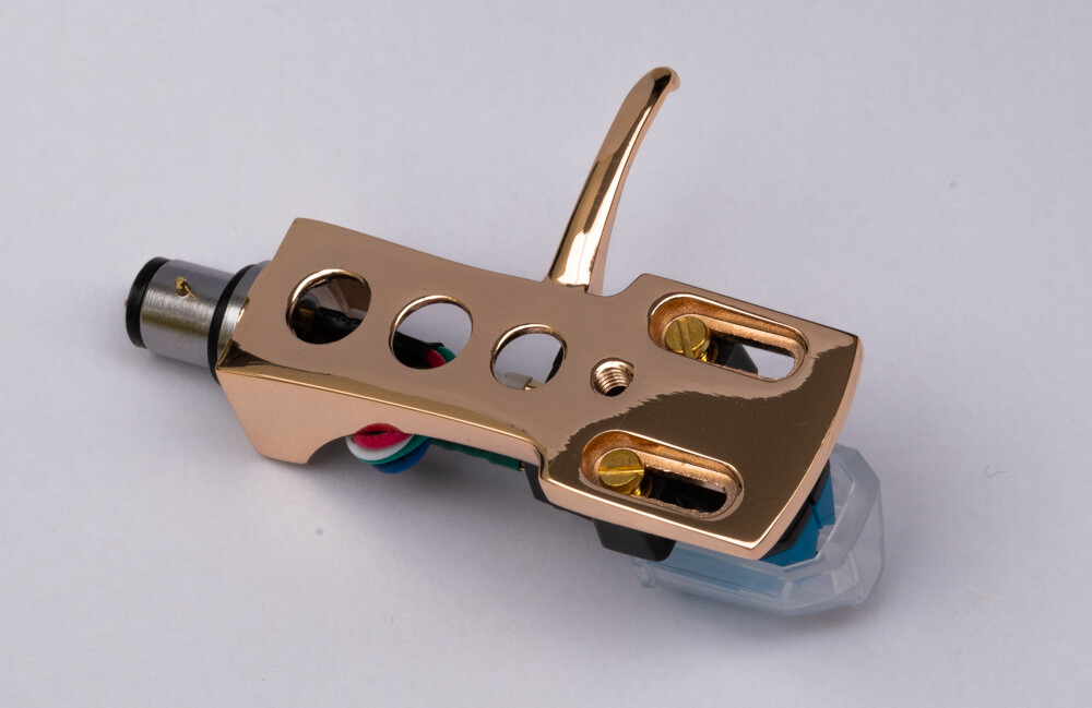 Rose Gold Headshell, cartridge, stylus for Technics SL1610, SL1700, SL1710, SL23