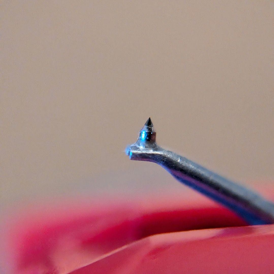 DENON DL 80 MC Cartridge Headshell Tested for sound output