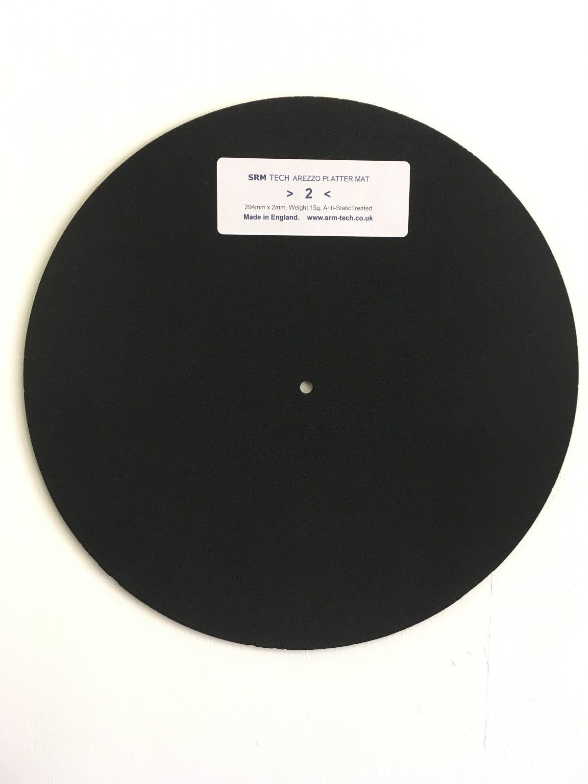 NEW SRM TECH 2MM AREZZO PLATTER MAT – INTRO. OFFER FREE £19 PLATTER DAMPER !!