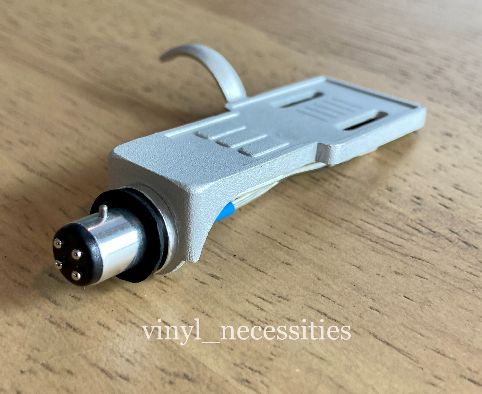 Stanton Style Silver Cartridge Phono Headshell 7N OFC Silver Insulated Wire Lead