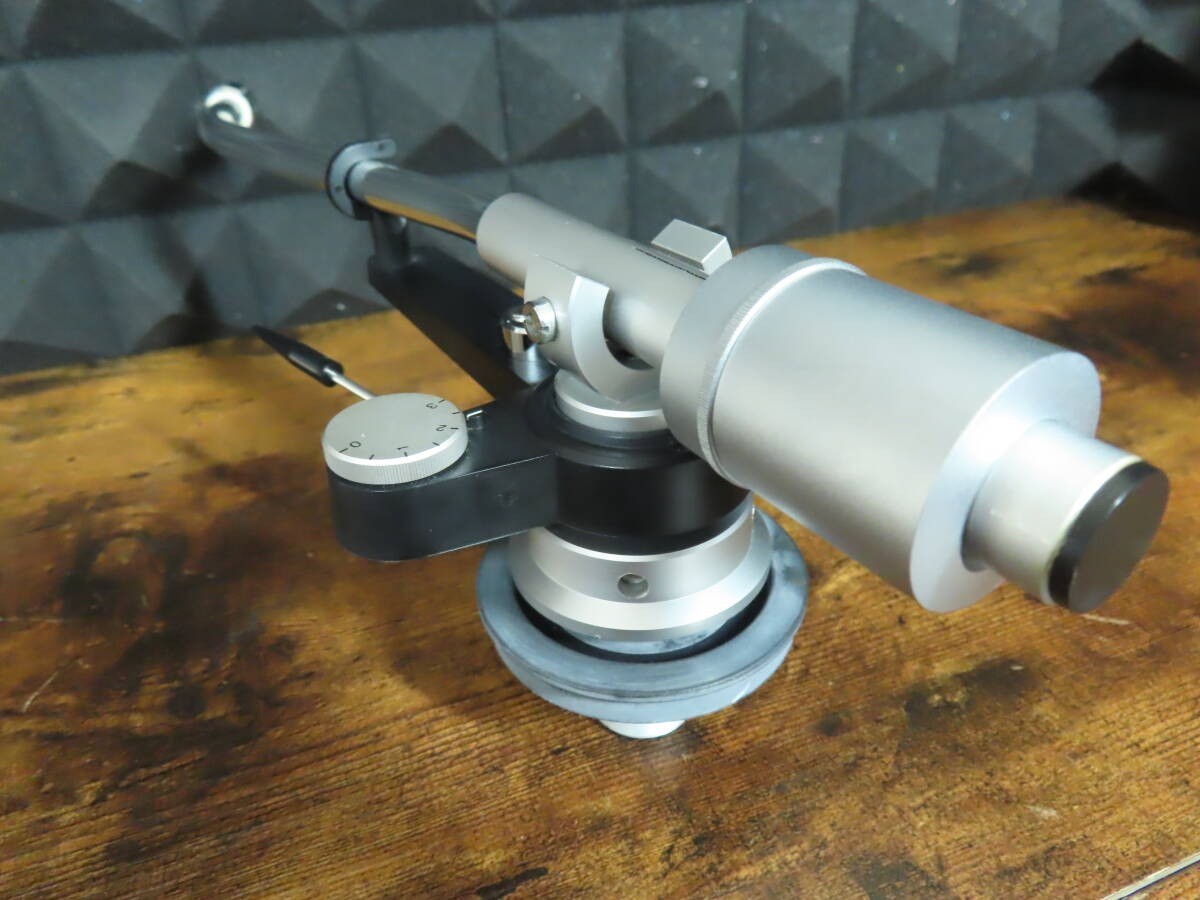 DENON DP-1700 Tonearm S-Shaped Static Balance Phono Arm w/ Cable Tested Working