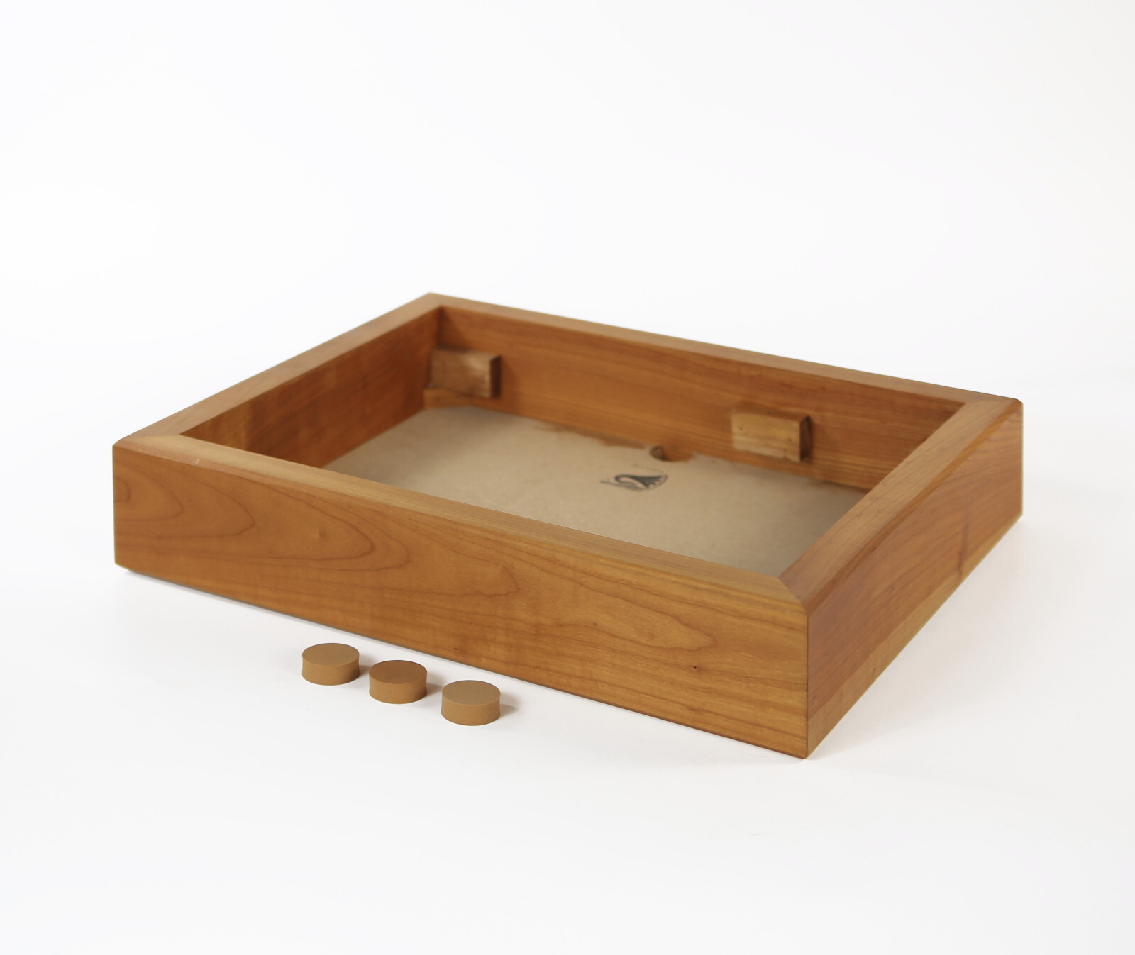 Massive wooden case for Thorens TD 125 and 125 MKII turntable