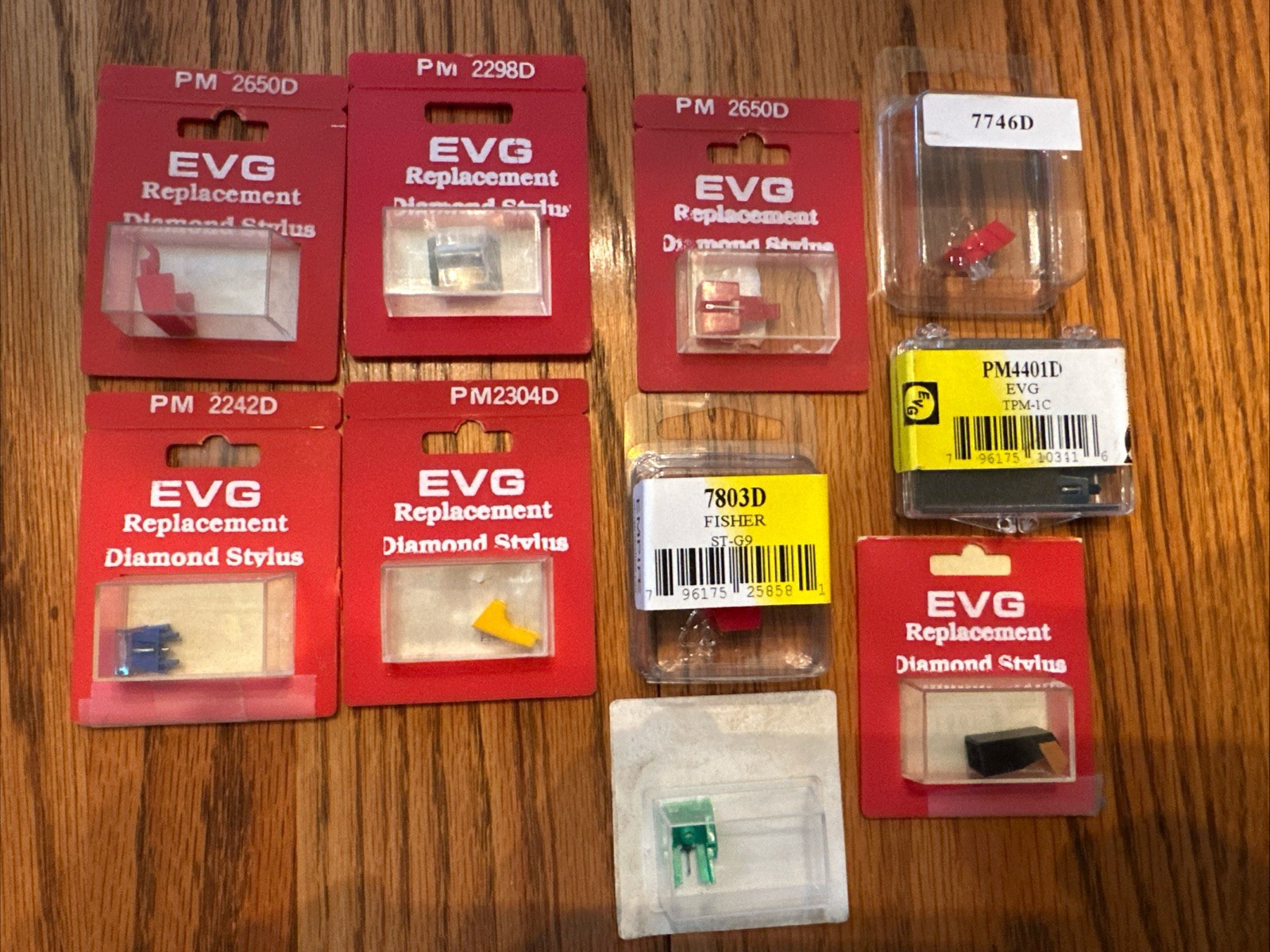 Vintage Turntable Stylus Replacement Needles NOS EVG Empire Lot Of (10)