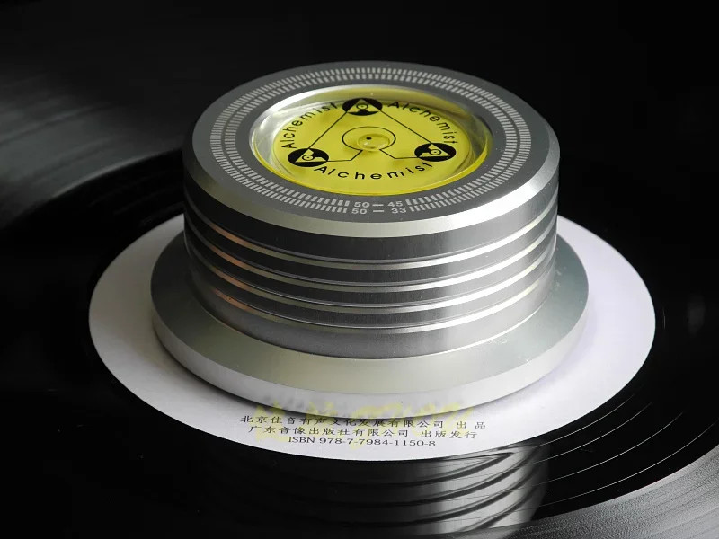 Record Clamp Turntable Weight Stabilizer Aluminum speedometer for LP Vinyl