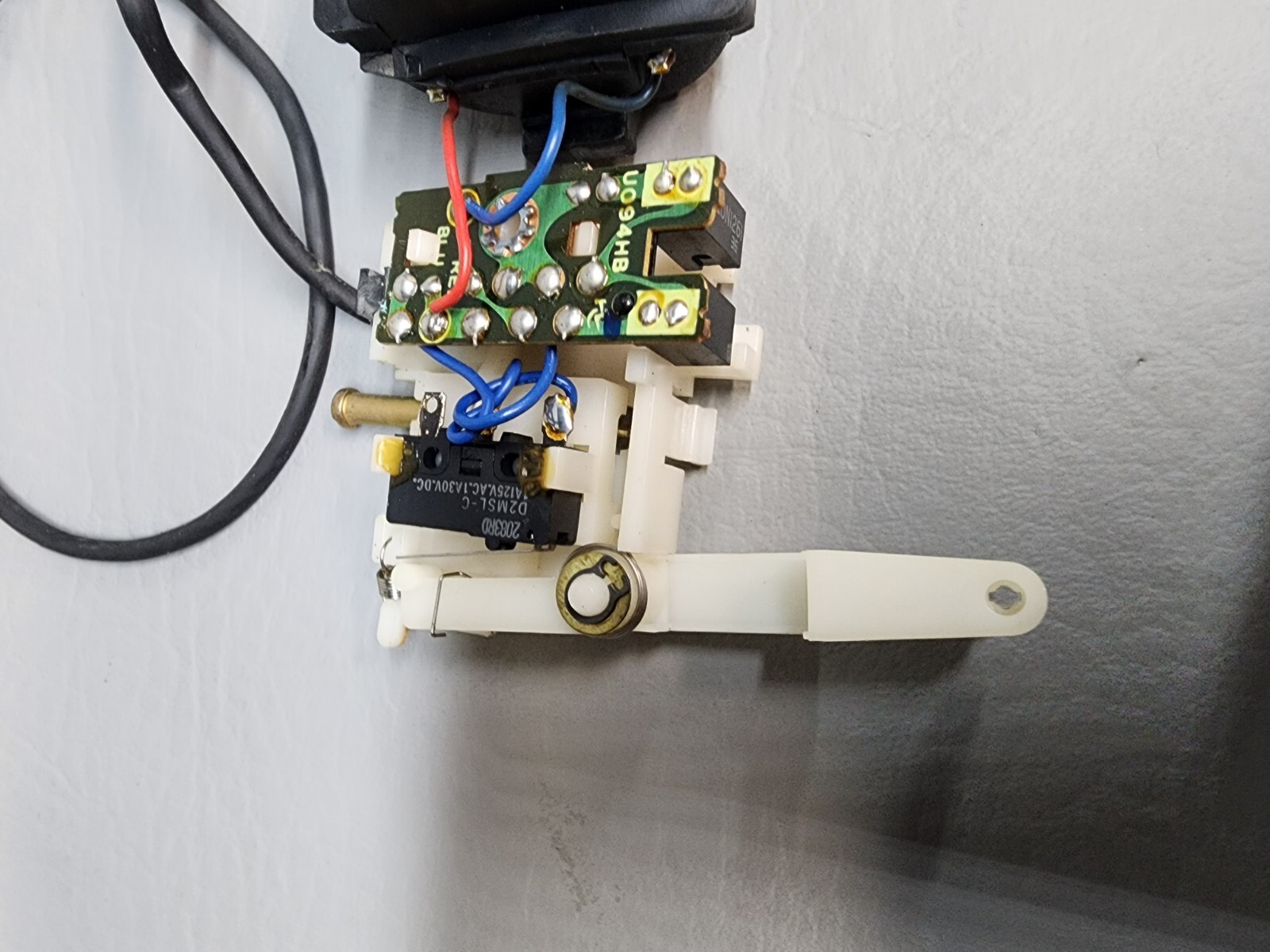 Technics SL-QL5 Authentic Rest Switch Sensor Assembly & Motor