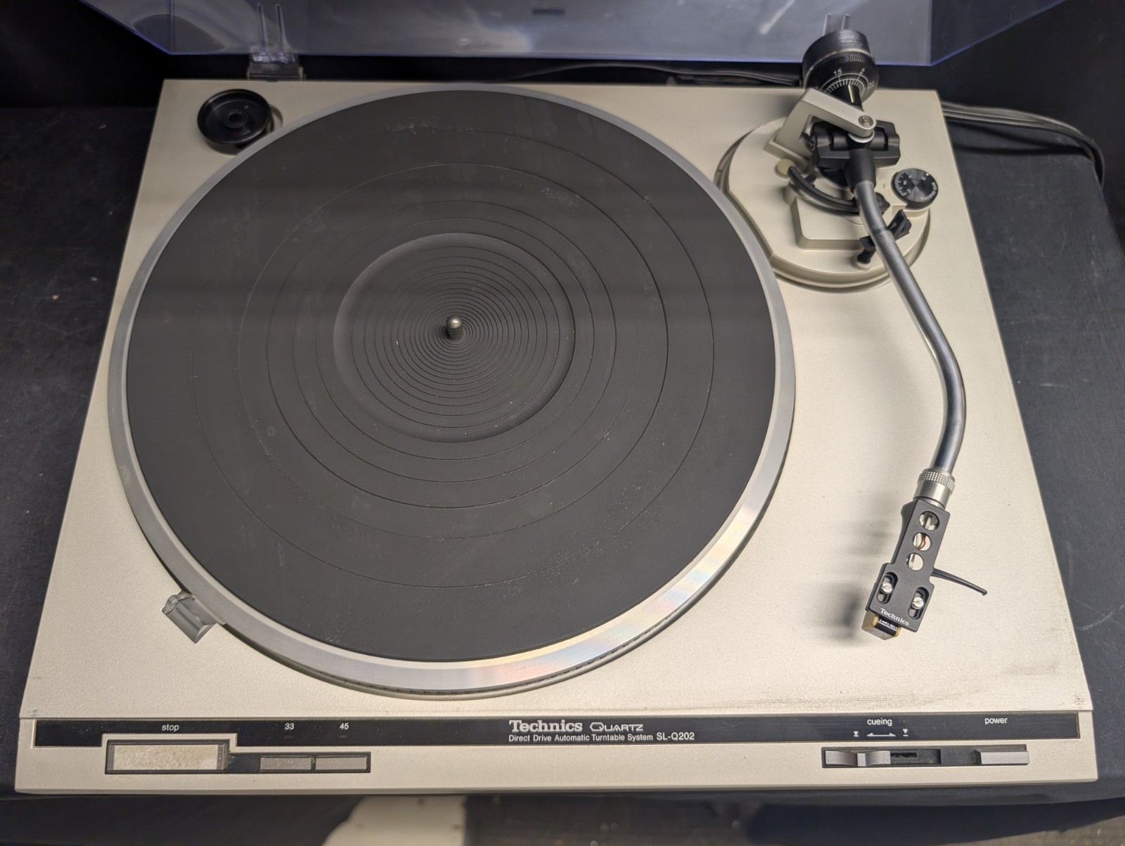 Technics SL-Q202 Direct Drive Turntable (no stylus) AS-IS For Parts Only