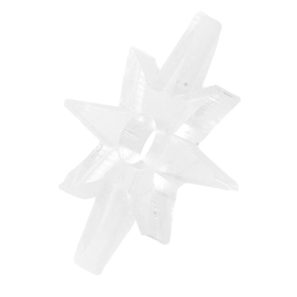 1 Pack Reusable Transparent Plastic Turntable Adapter for Vinyl Records
