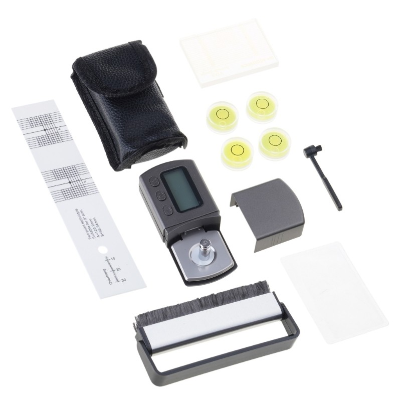 Turntable Tools Record Player Setup Kit Vinyl Lovers Gift Pack Scales Azimuth