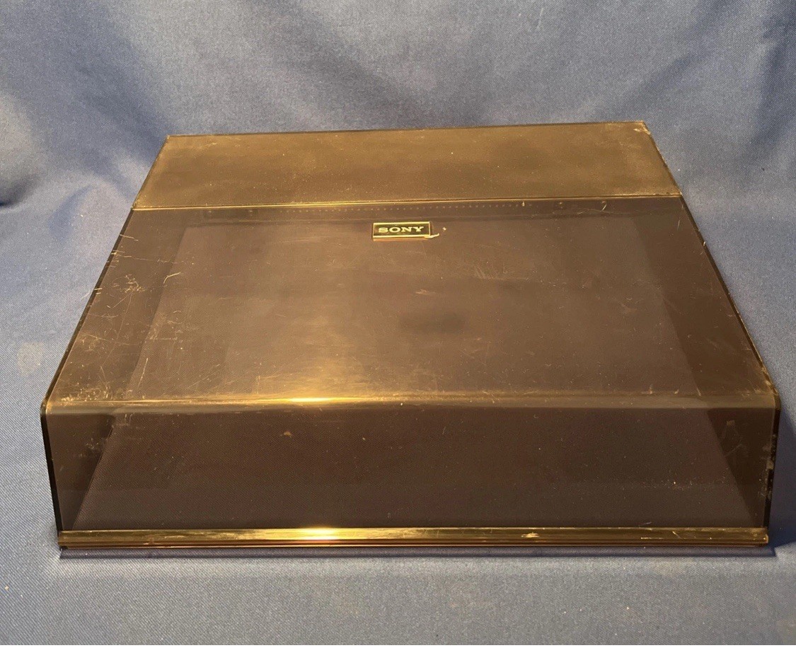 Sony PS-77 Turntable Record Player Dust Cover OEM Replacement Part Only Vintage