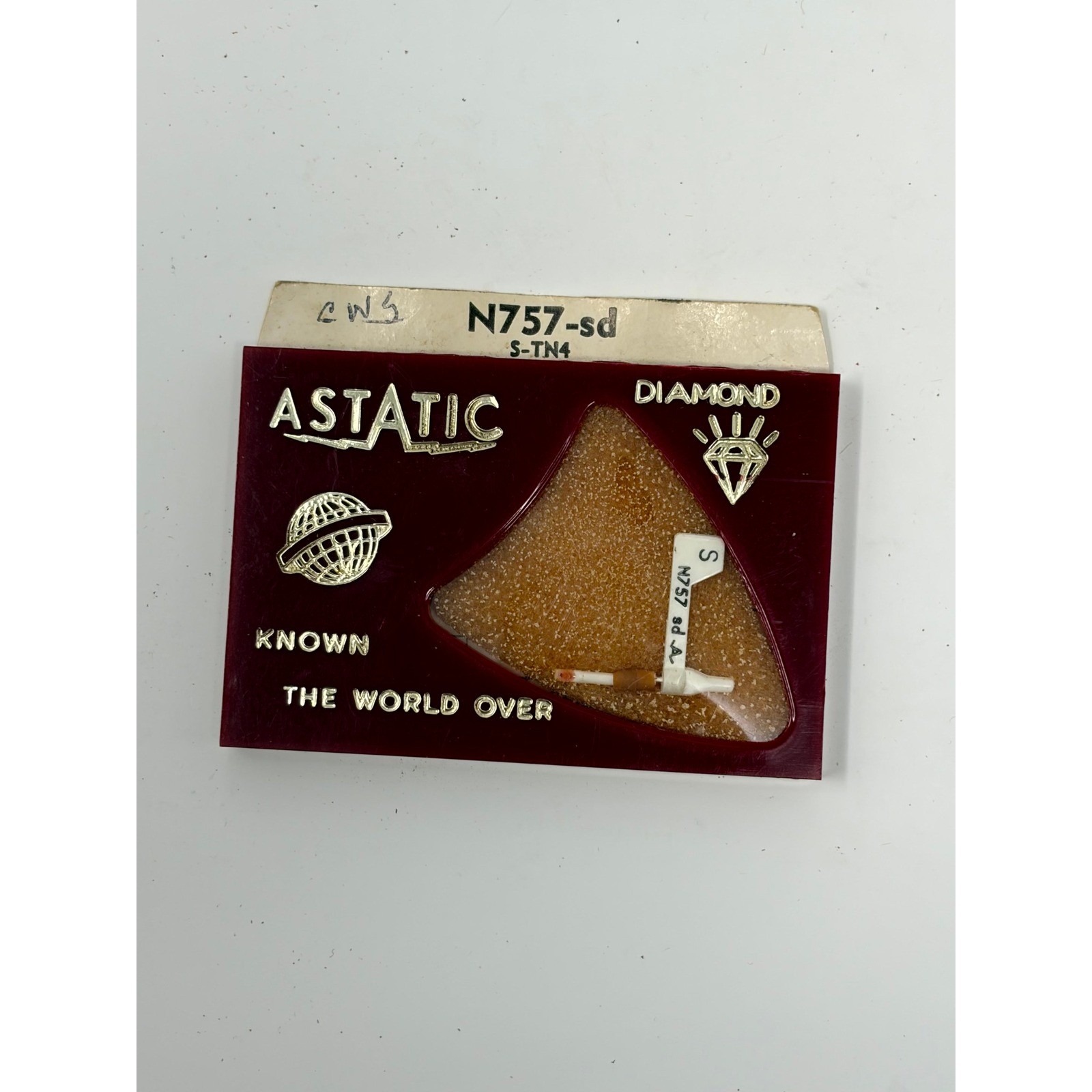 Astatic N757-sd S-TN4 Diamond Phono Needle Stylus for Varco LP Stereo Records
