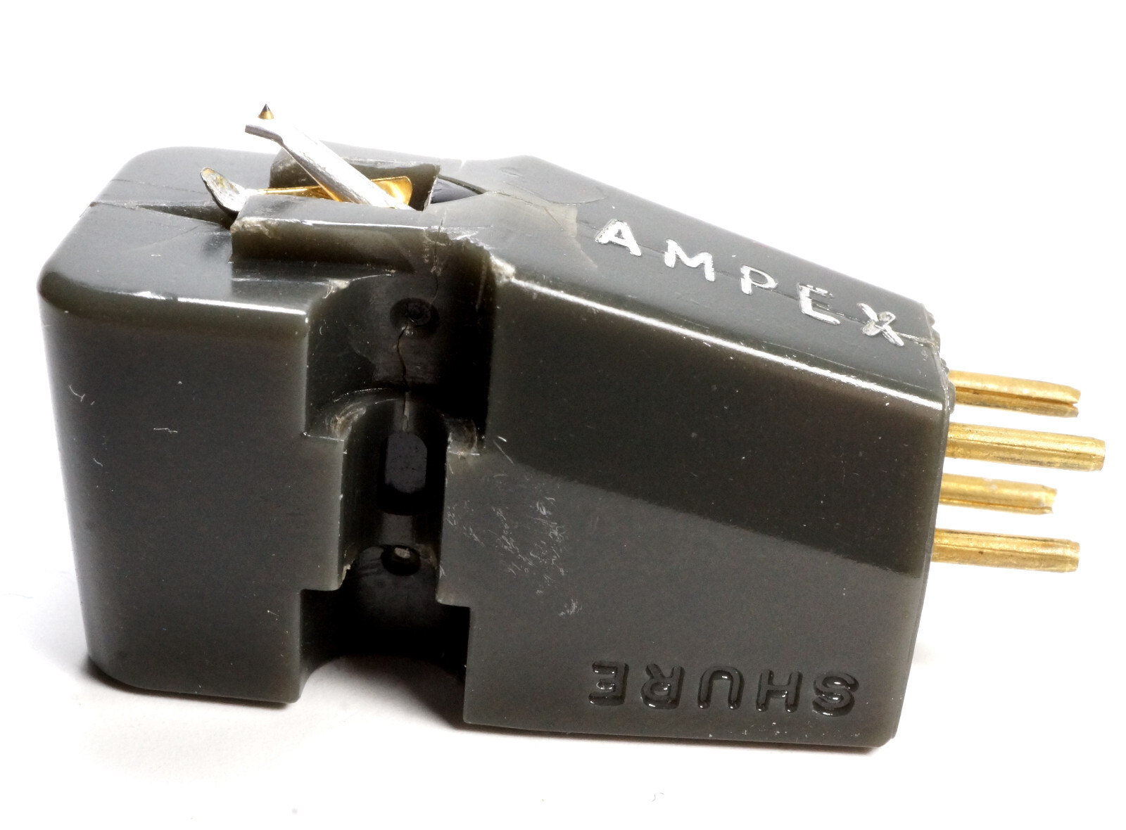 RARE! Tested Excellent SHURE AMPEX Cartridge w/Original N3D Needle M3D M7D M8D