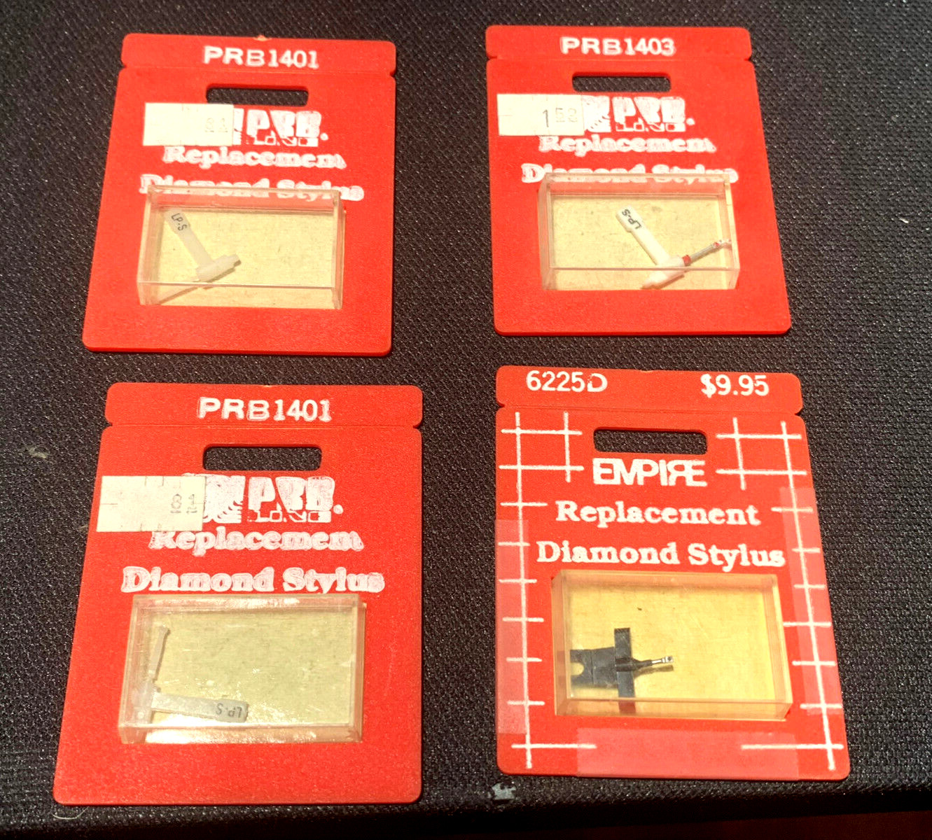 ~Vintage~ NOS Diamond Phonograph Stylus Needle Record Player Lot of 46