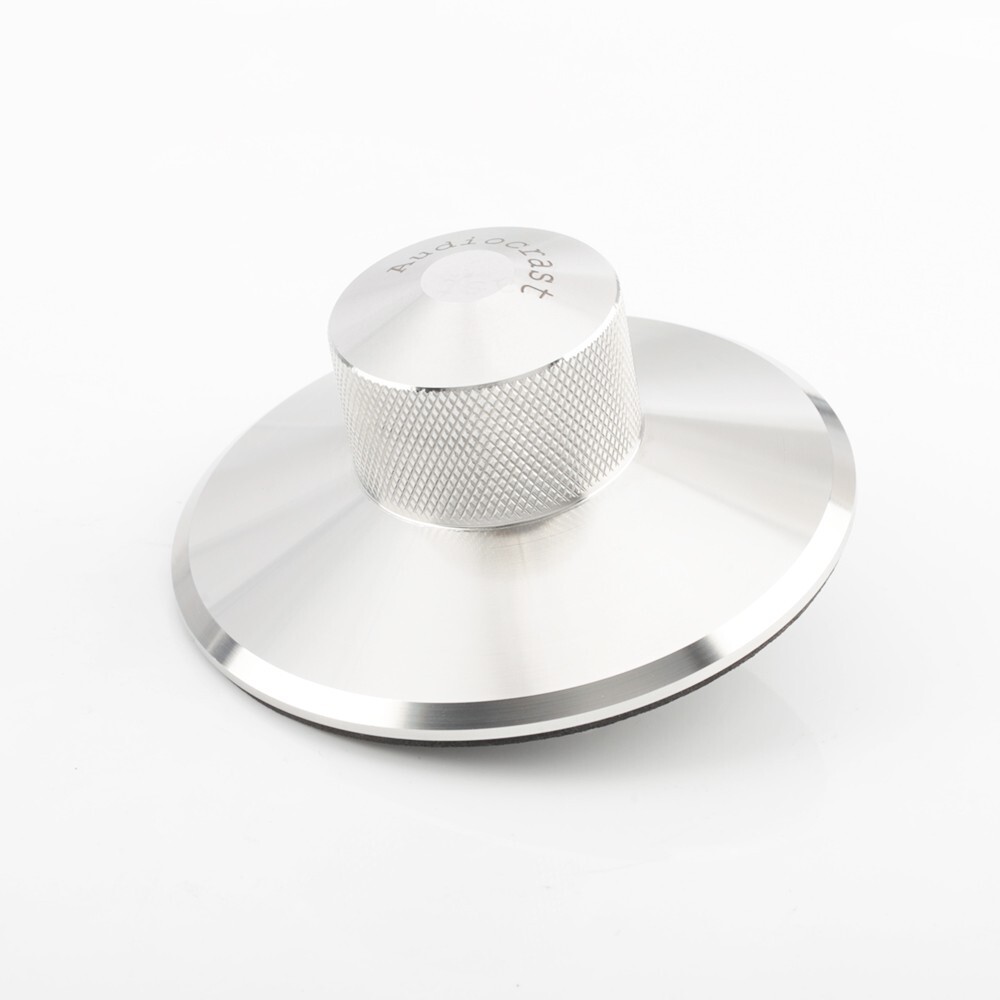 Stainless Steel LP Vinyl Turntable Record Weight Clamp Non-Slip Disc Stabilizer