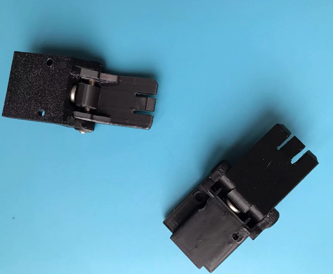 2Pcs Turntable Dust Cover Hinges 3D Print for Kenwood KD-67F Turntable