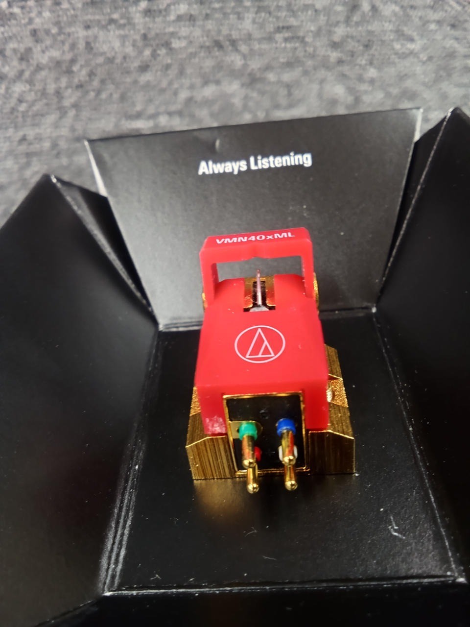 Audio-Technica AT-VM740xML Dual Moving Magnet Cartridge MicroLine Stylus Boxed