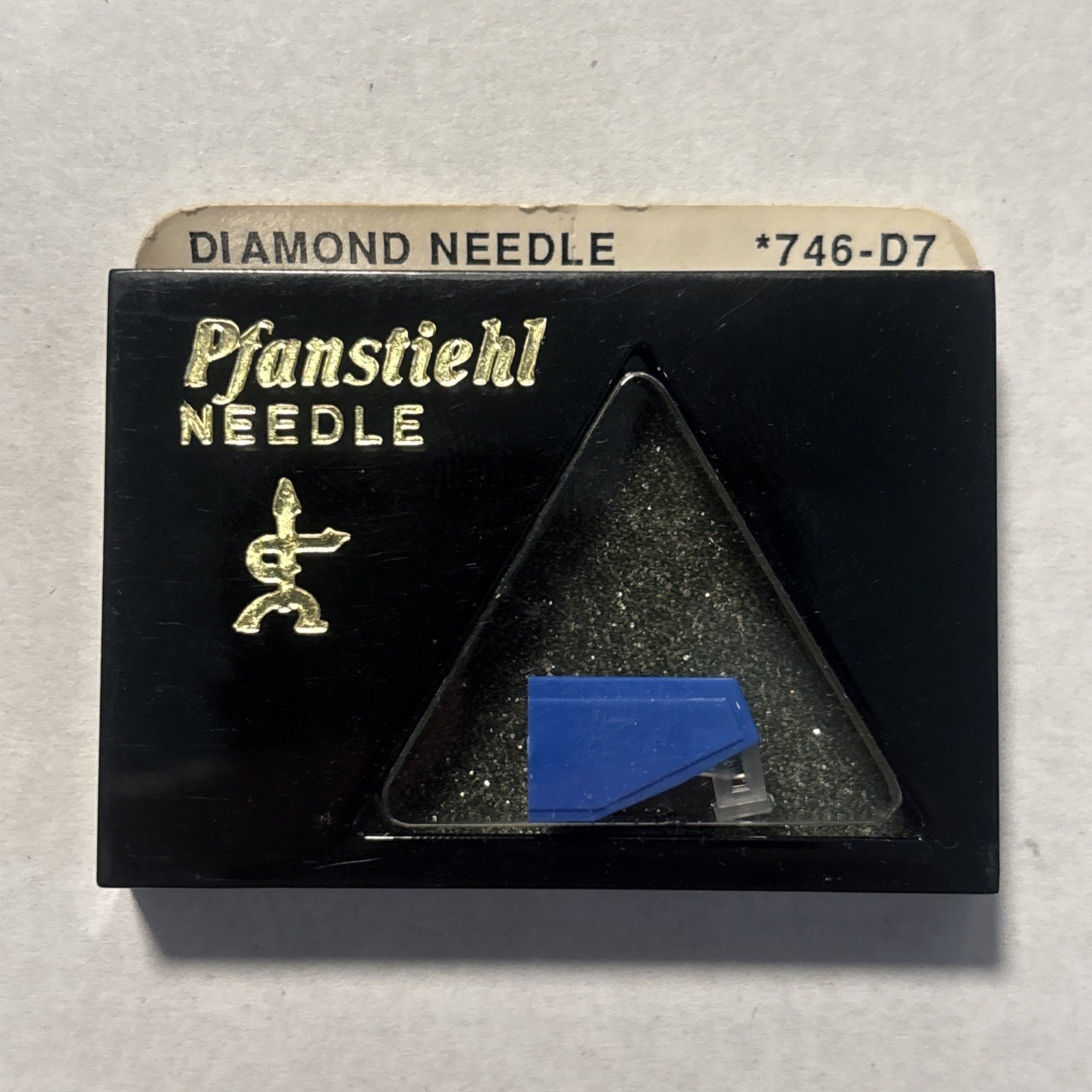 Pfanstiehl 746-D7 Diamond Stylus Replaces Sanyo, Fisher ST-37D For MG-37D NOS