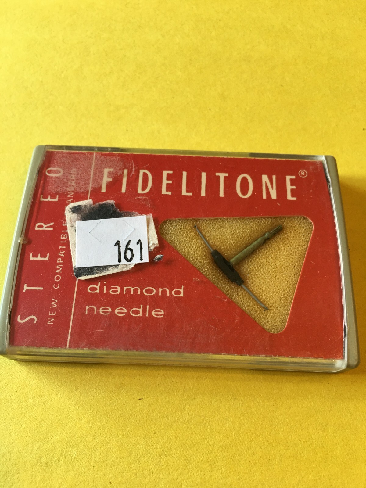 Original NOS Fidelitone Diamond Needle Stylus AC-378DS